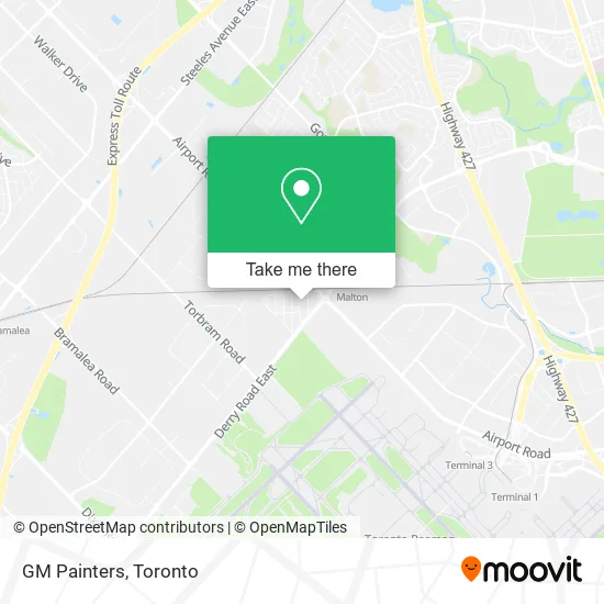 GM Painters map