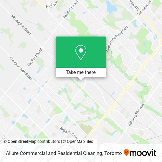 Allure Commercial and Residential Cleaning map
