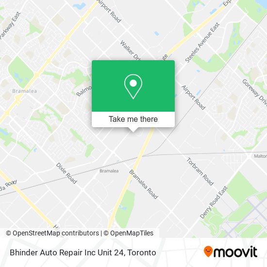 Bhinder Auto Repair Inc Unit 24 map