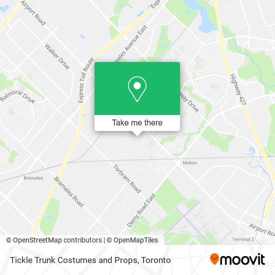 Tickle Trunk Costumes and Props map