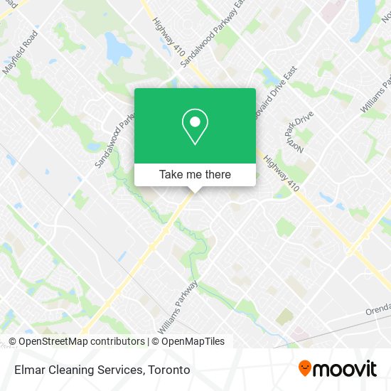 Elmar Cleaning Services map
