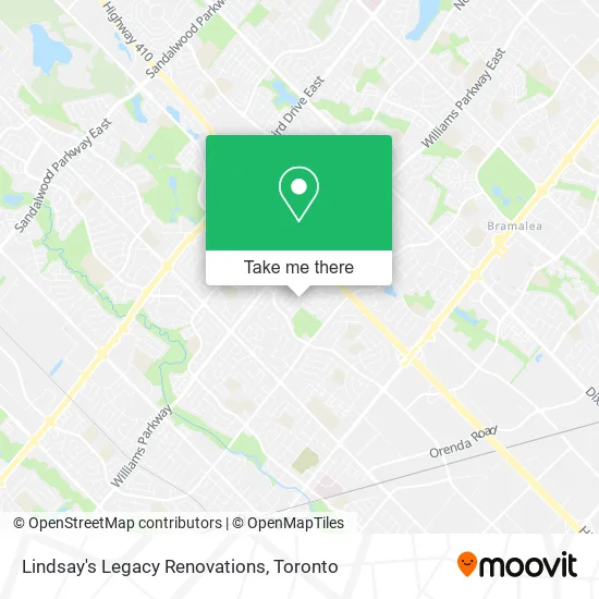 Lindsay's Legacy Renovations map