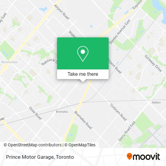 Prince Motor Garage map