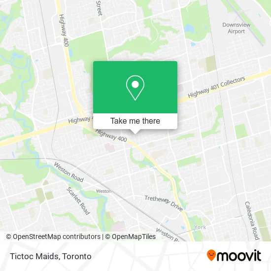 Tictoc Maids map