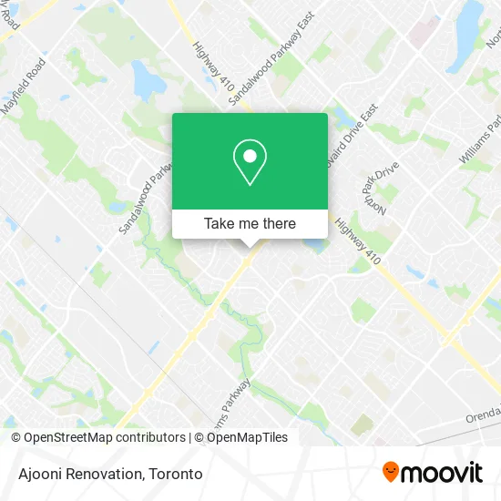 Ajooni Renovation map