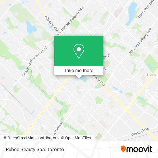 Rubee Beauty Spa map