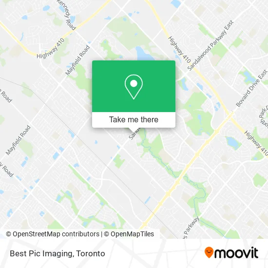 Best Pic Imaging map