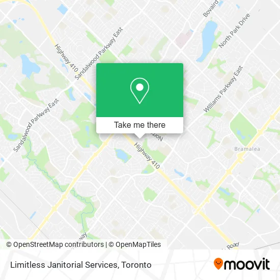 Limitless Janitorial Services map