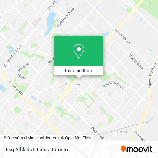 Esq Athletic Fitness map