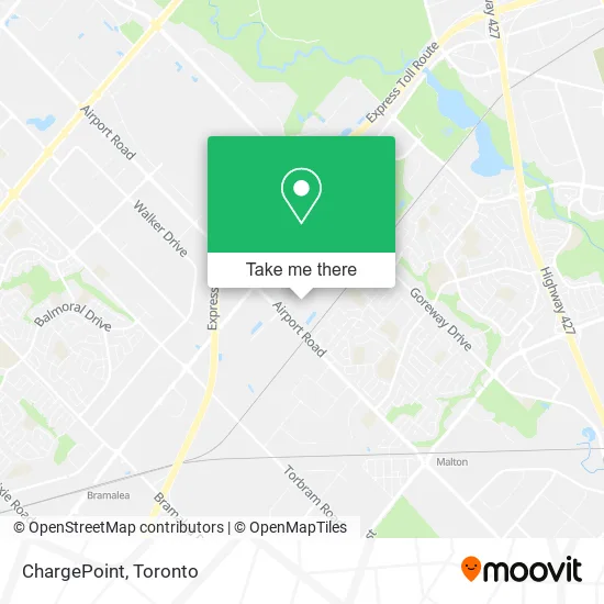 ChargePoint map