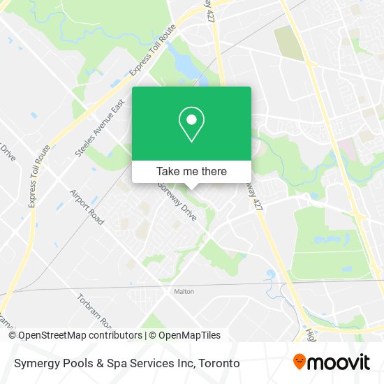 Symergy Pools & Spa Services Inc map