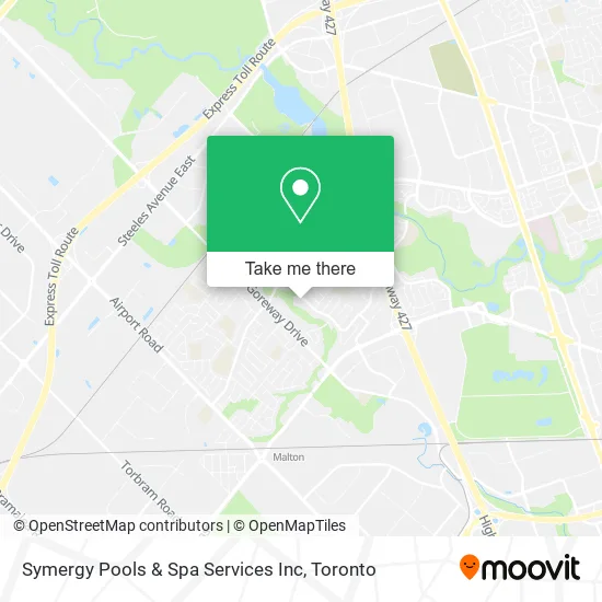 Symergy Pools & Spa Services Inc map