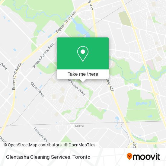 Glentasha Cleaning Services map