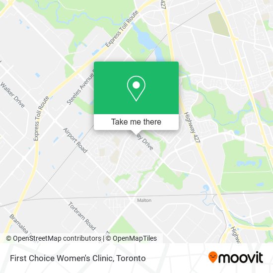 First Choice Women's Clinic map