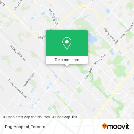 Dog Hospital map