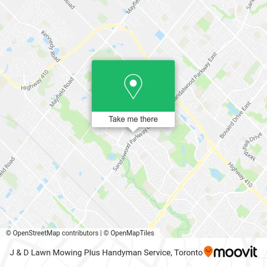 J & D Lawn Mowing Plus Handyman Service map