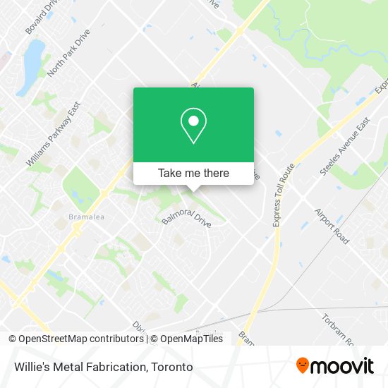 Willie's Metal Fabrication map