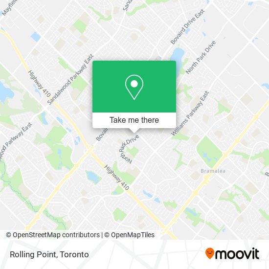 Rolling Point map