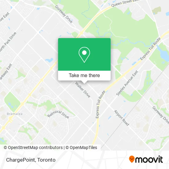 ChargePoint map