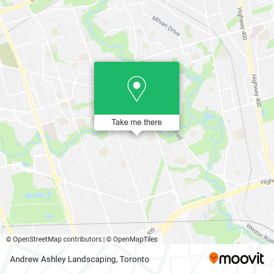 Andrew Ashley Landscaping map