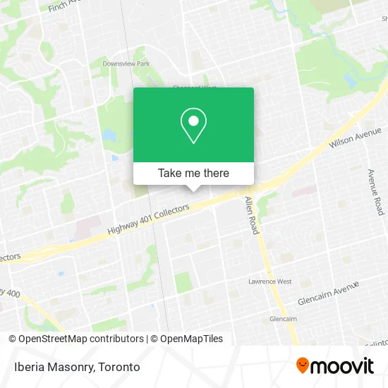 Iberia Masonry map