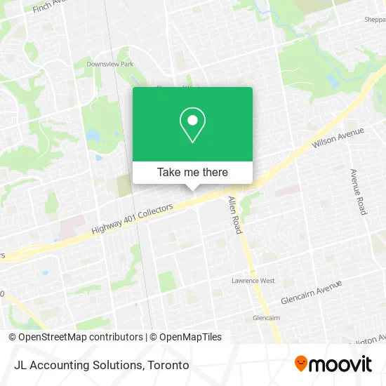 JL Accounting Solutions map