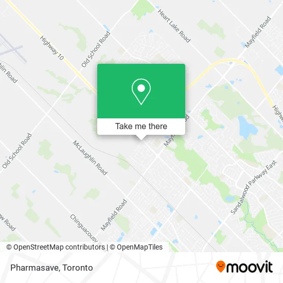 Pharmasave map
