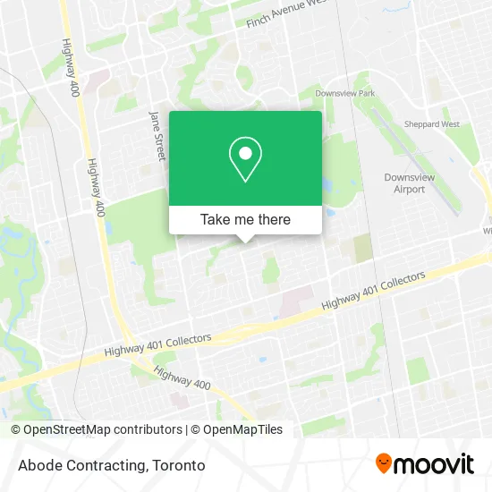 Abode Contracting map