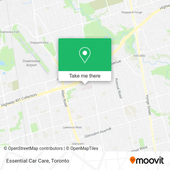 Essential Car Care map