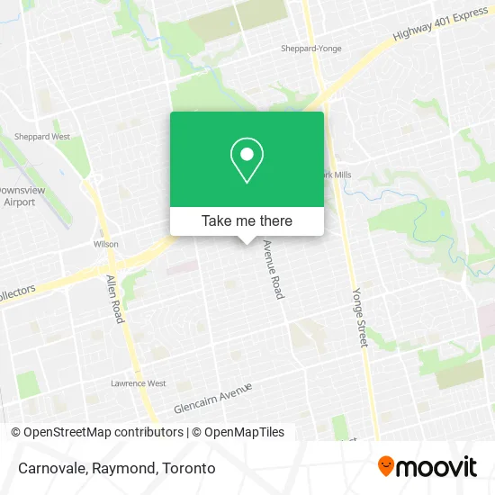 Carnovale, Raymond map