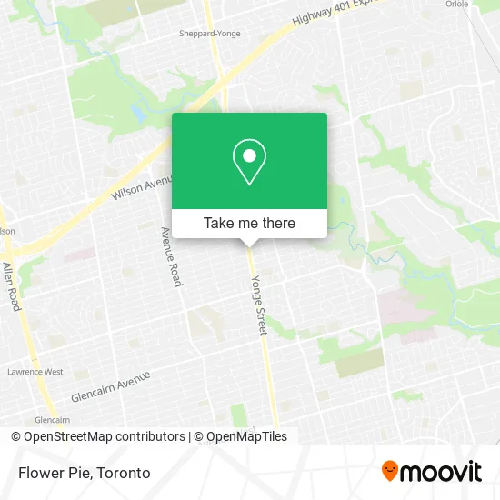 Flower Pie map