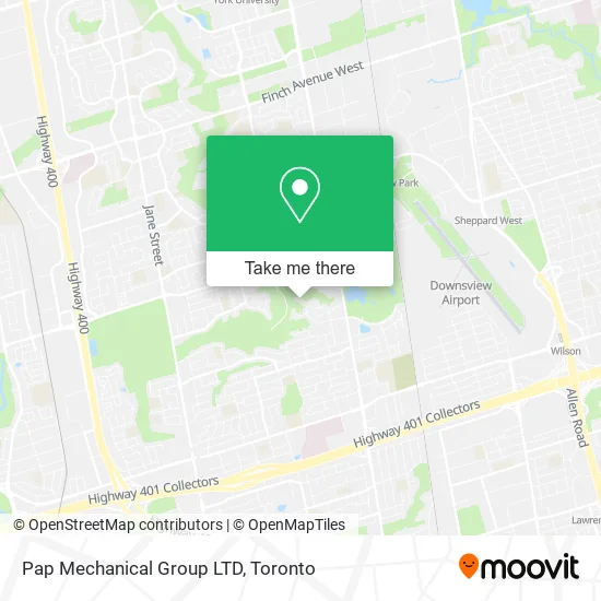 Pap Mechanical Group LTD map