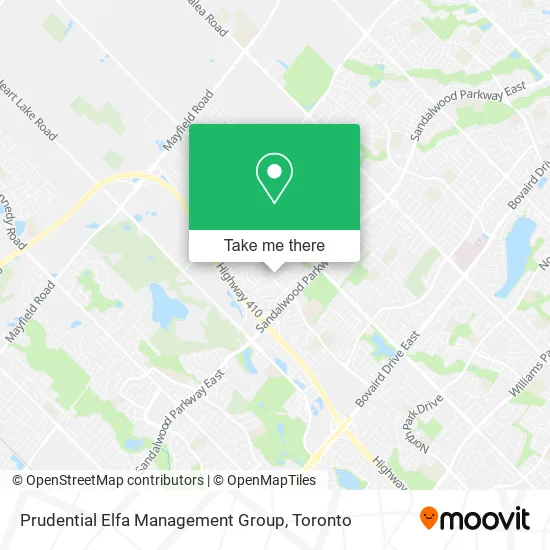 Prudential Elfa Management Group map