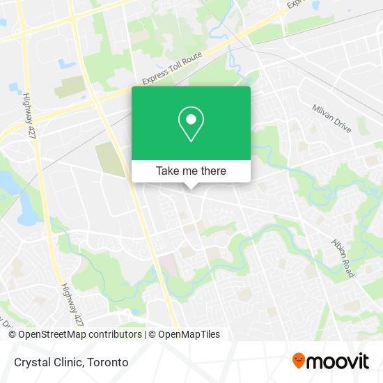 Crystal Clinic map