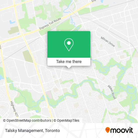 Talsky Management map