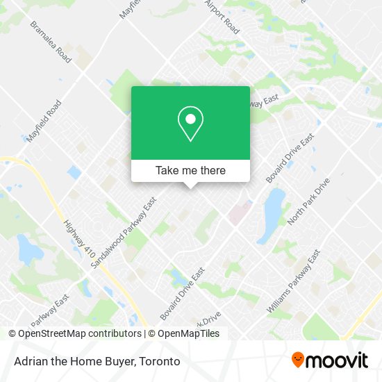 Adrian the Home Buyer map