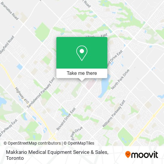 Makkario Medical Equipment Service & Sales map