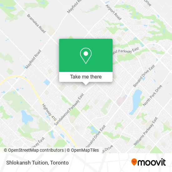 Shlokansh Tuition map