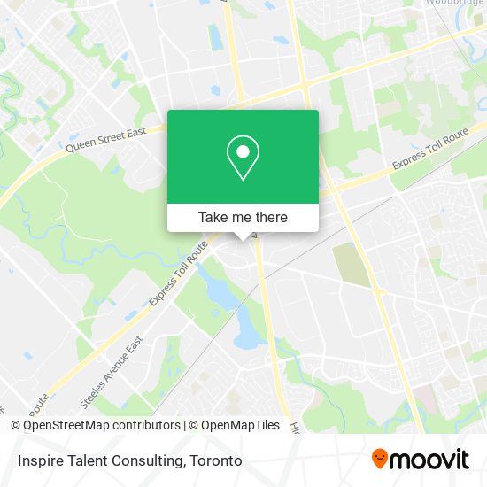 Inspire Talent Consulting map