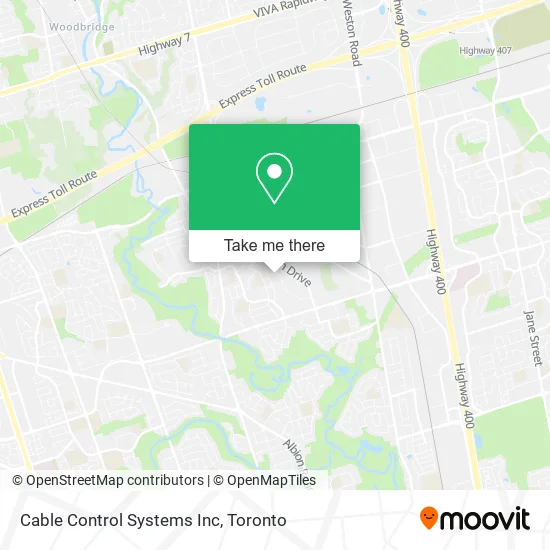 Cable Control Systems Inc map