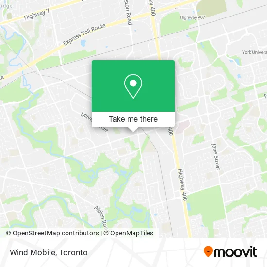 Wind Mobile map