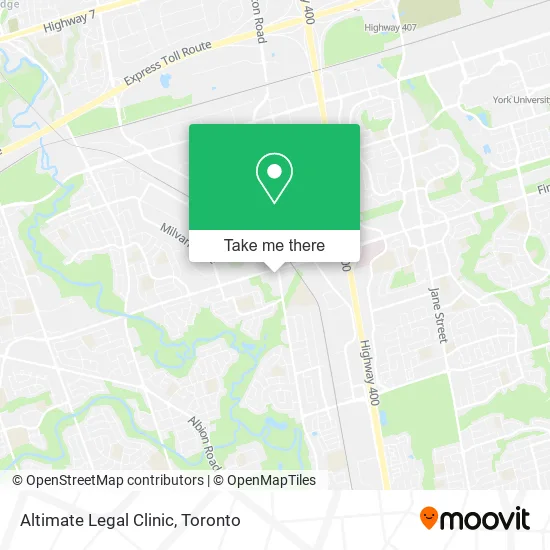 Altimate Legal Clinic map