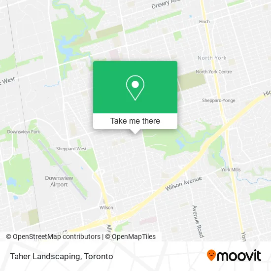 Taher Landscaping map