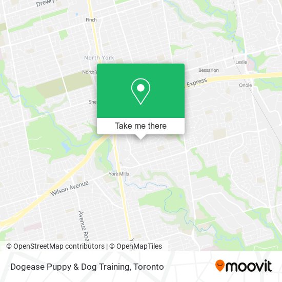 Dogease Puppy & Dog Training map