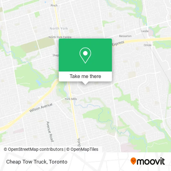 Cheap Tow Truck map