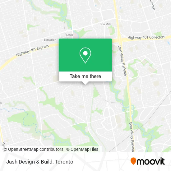 Jash Design & Build map