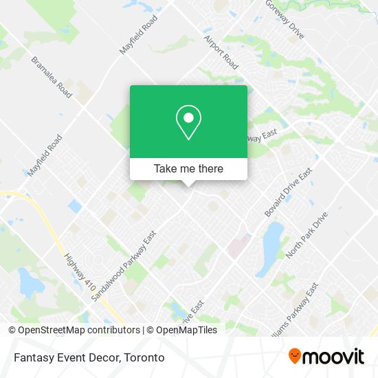 Fantasy Event Decor plan