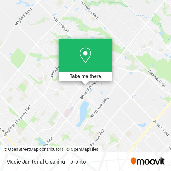 Magic Janitorial Cleaning map