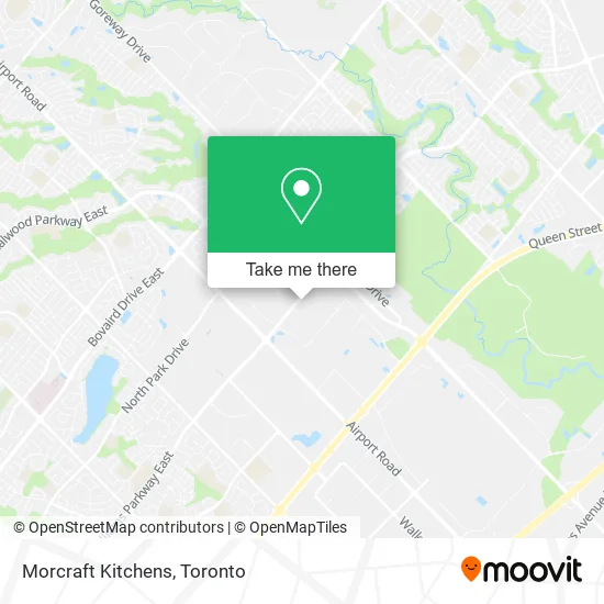 Morcraft Kitchens map