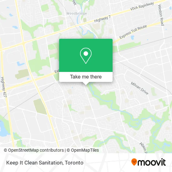 Keep It Clean Sanitation map